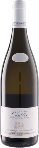 シャブリ キュヴェＶ．Ｖ． オーク樽熟成 750ml <br><br>【ドメーヌ アラン ジョフロワ】<br> 白 辛口 フランス ブルゴーニュ シャブリ