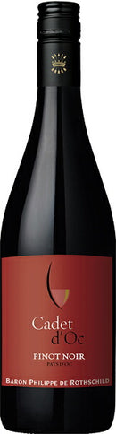 カデ ドック ピノ ノワール 750ml <br><br>【バロン フィリップ ド ロスチャイルド】<br> 赤ワイン フランス ラングドックルーション ヴァン ド フランス
