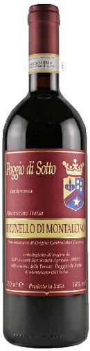 ブルネッロ ディ モンタルチーノ 750ml <br><br>【ポッジョ ディ ソット】<br> 赤ワイン イタリア トスカーナ ブルネッロ ディ モンタルチーノ