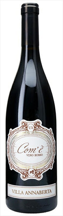 ◇ コメ 750ml 【ヴィッラ アンナベルタ】 赤 イタリア ヴェネト ミディアムボディ Com'&egrave;