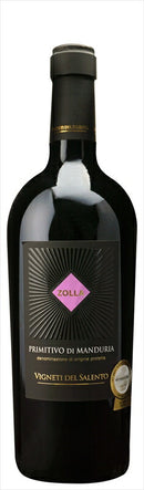 ◇ ゾッラ プリミティーヴォ ディ マンドゥーリア 750ml 【ヴィニエティ デル サレント】 赤 イタリア プーリア フルボディ Zolla Primitivo di Manduria