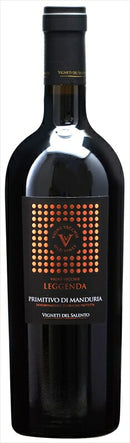 ◇ レッジエンダ プリミティーヴォ ディ マンドゥーリア 750ml 【ヴィニエティ デル サレント】 赤 イタリア プーリア フルボディ Leggenda Primitivo di Manduria