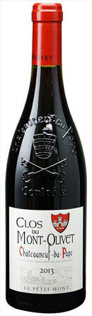 シャトーヌフ デュ パプ ル プティ モン 750ml <br><br>【クロ デュ モン オリヴェ】<br> 赤ワイン フランス コート デュ ローヌ A.O.C. フルボディ