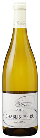 シャブリ プルミエ クリュ ヴァイヨン 750ml <br><br>【フランシーヌ エ オリヴィエ サヴァリー】<br> 白ワイン フランス ブルゴーニュ A.O.C. 辛口