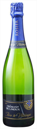 ◇ クレマン ド リムー テール ド ヴィルロング ブリュット 750ml 【ドメーヌ ロジエ】 白 フランス ラングドック ルション 辛口 Cr?mant de Limoux Terre de Villelongue Brut